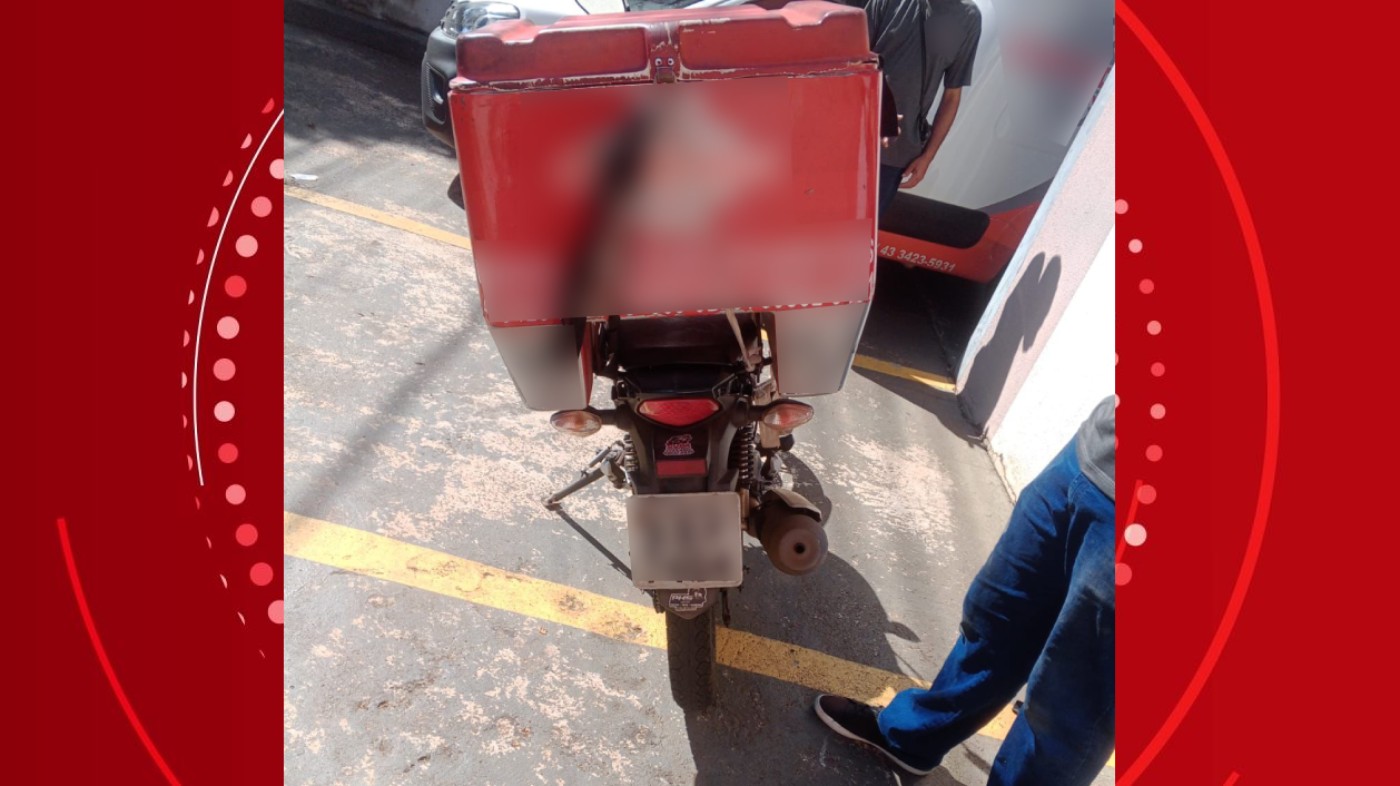 moto3-1- Homem é solto de cadeia no Paraná, furta moto no mesmo dia 'para voltar para casa' e acaba preso novamente