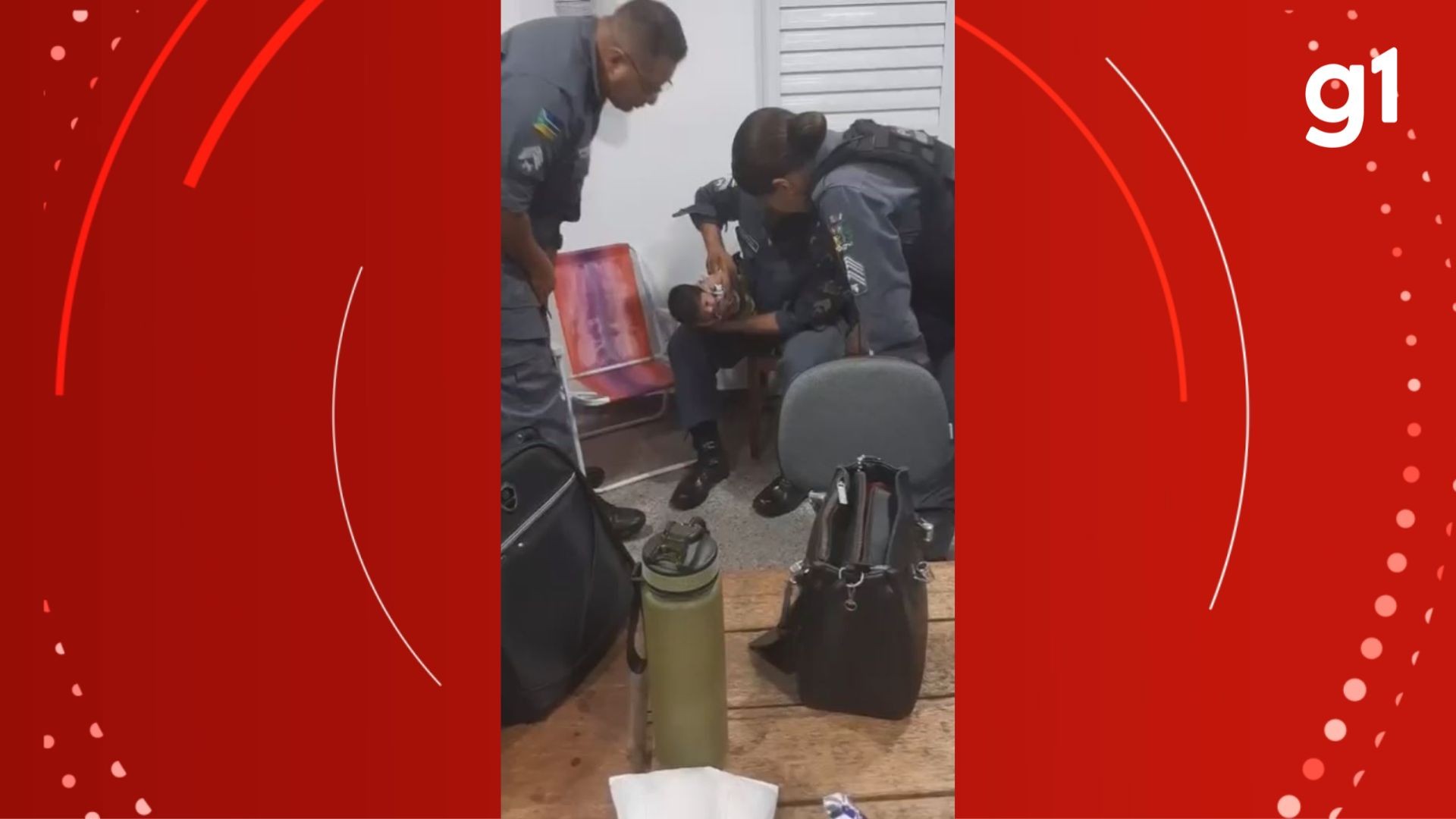 Bebê de 18 dias é salva por policiais militares após engasgar em Macapá; VÍDEO