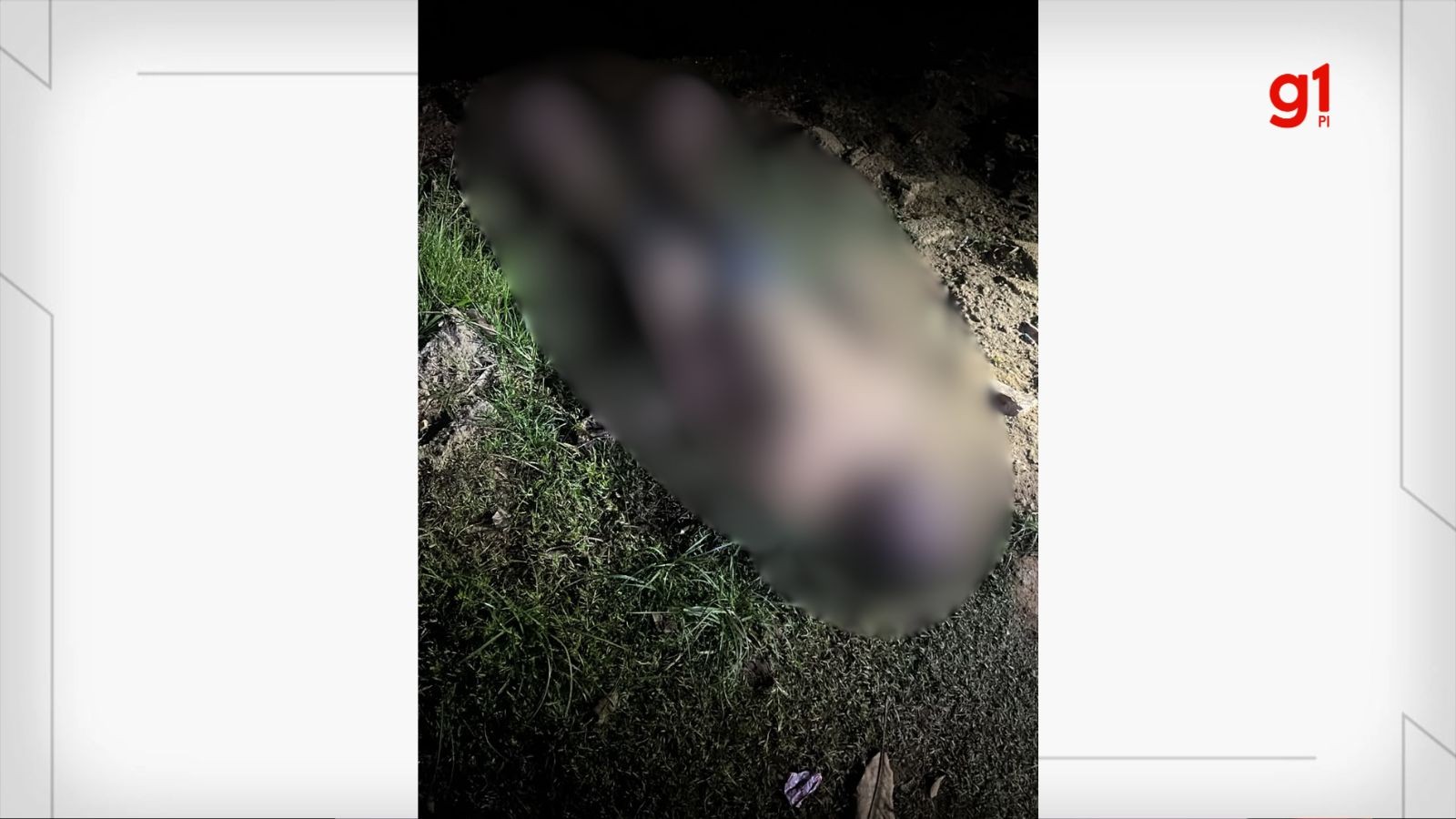 Homem é encontrado morto em riacho no PI; crianças que brincavam no local notaram corpo submerso