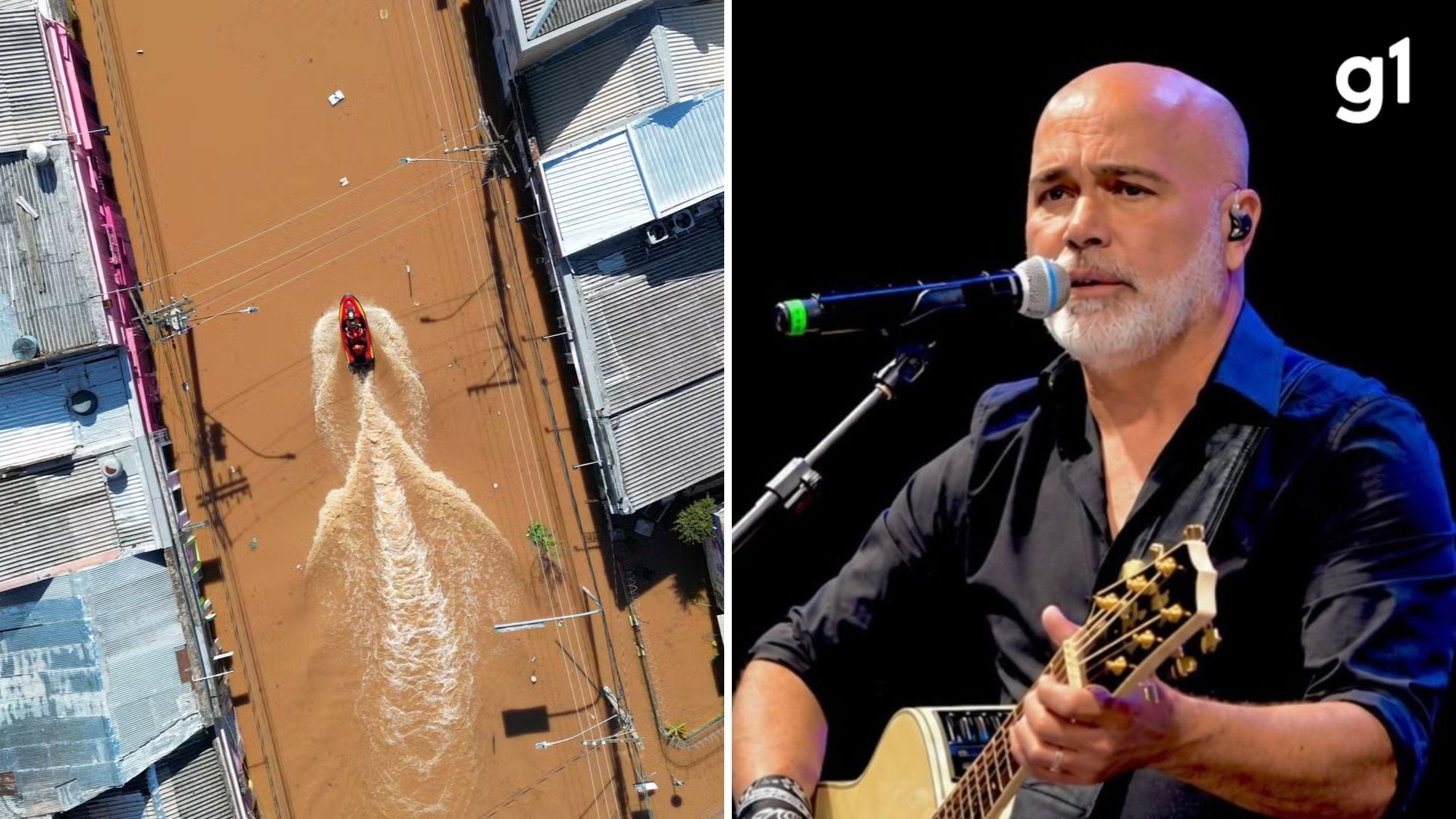Rick compôs música para as vítimas da enchente do RS em 2024