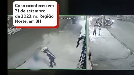 Motoboy é morto na porta de pizzaria, em Belo Horizonte; VÍDEO - Foto: (Reprodução)