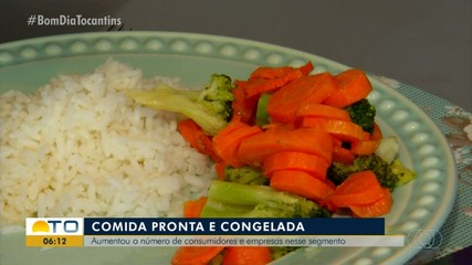 Consumo e produção de comida congelada registra aumento