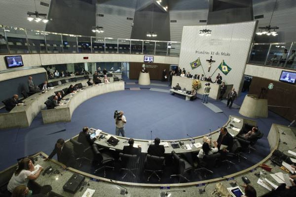 Plenário da Assembleia Legislativa do Ceará — Foto: ALCE/Divulgação