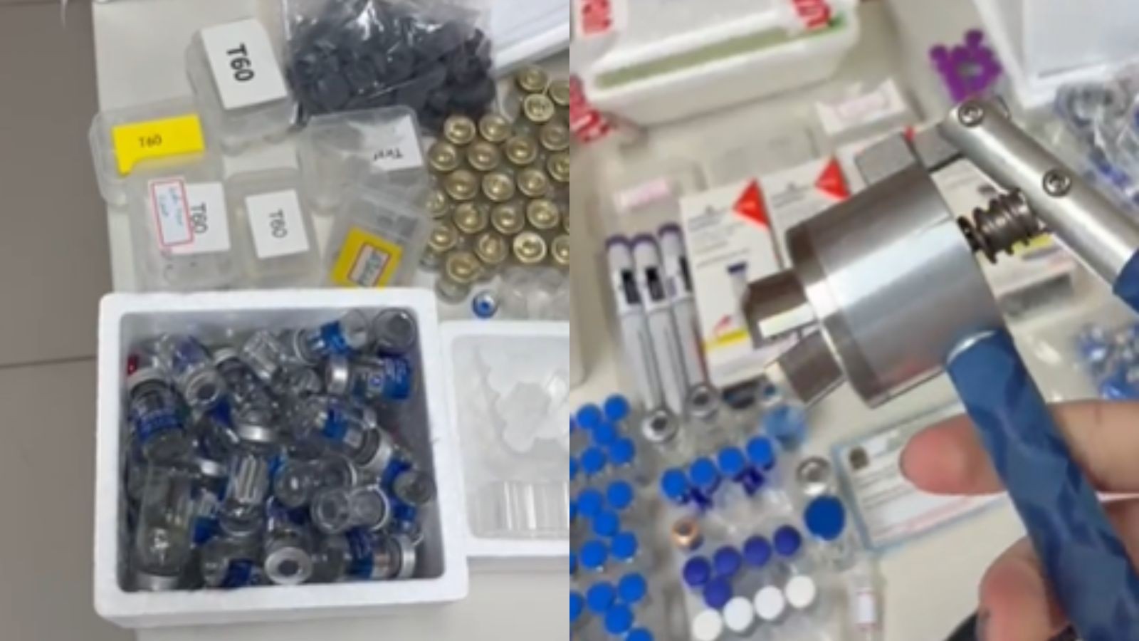 Mulher é presa suspeita de vender medicamentos e substâncias injetáveis clandestinos em Teresina