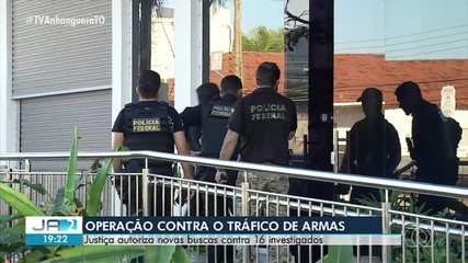 Justiça autoriza novas buscas em operação que investiga tráfico de armas no TO