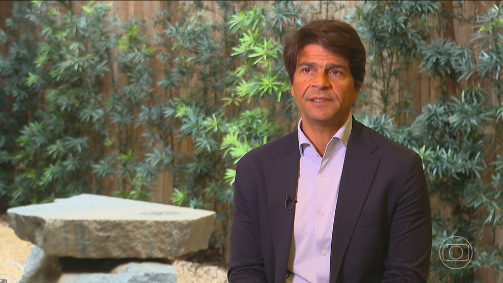 O coordenador da reforma administrativa, deputado Pedro Paulo, do PSD, — Foto: Jornal Nacional/ Reprodução