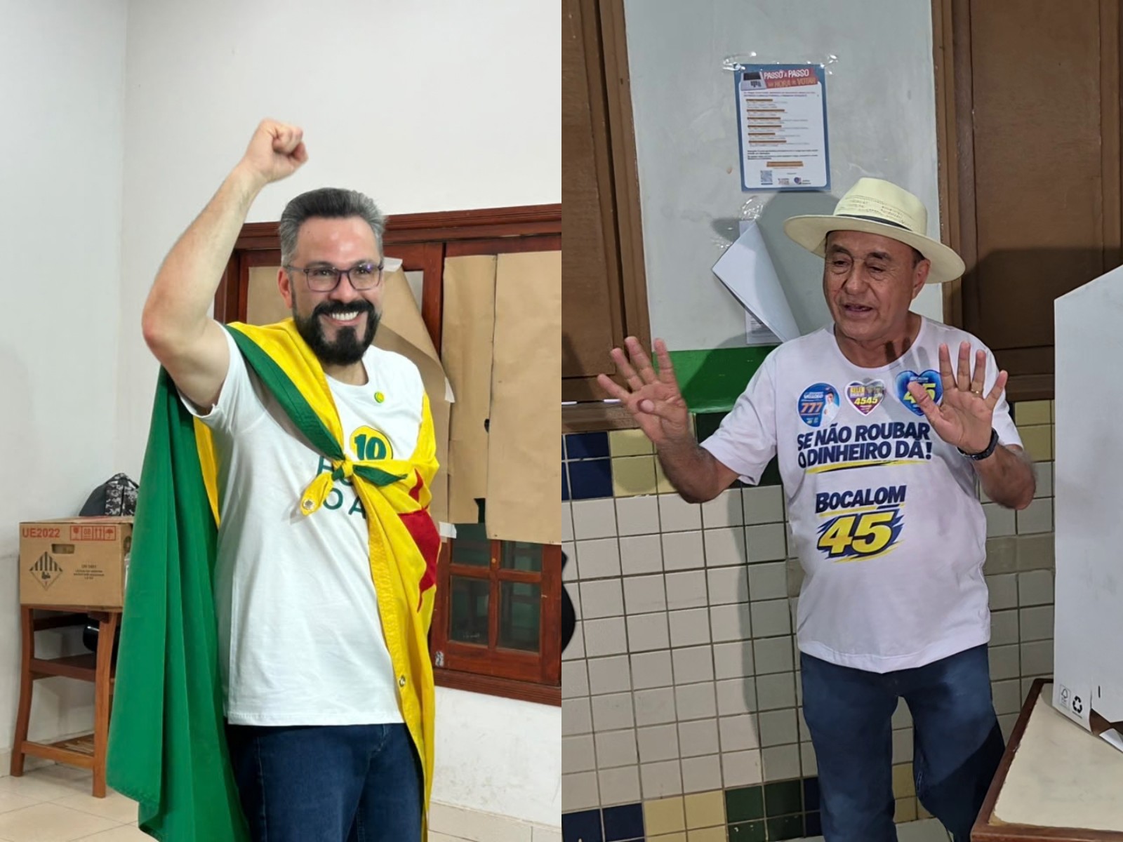 Candidatos ao governo do Acre votam neste domingo