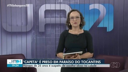 Homem conhecido como 'Capeta' é preso em Paraíso do Tocantins