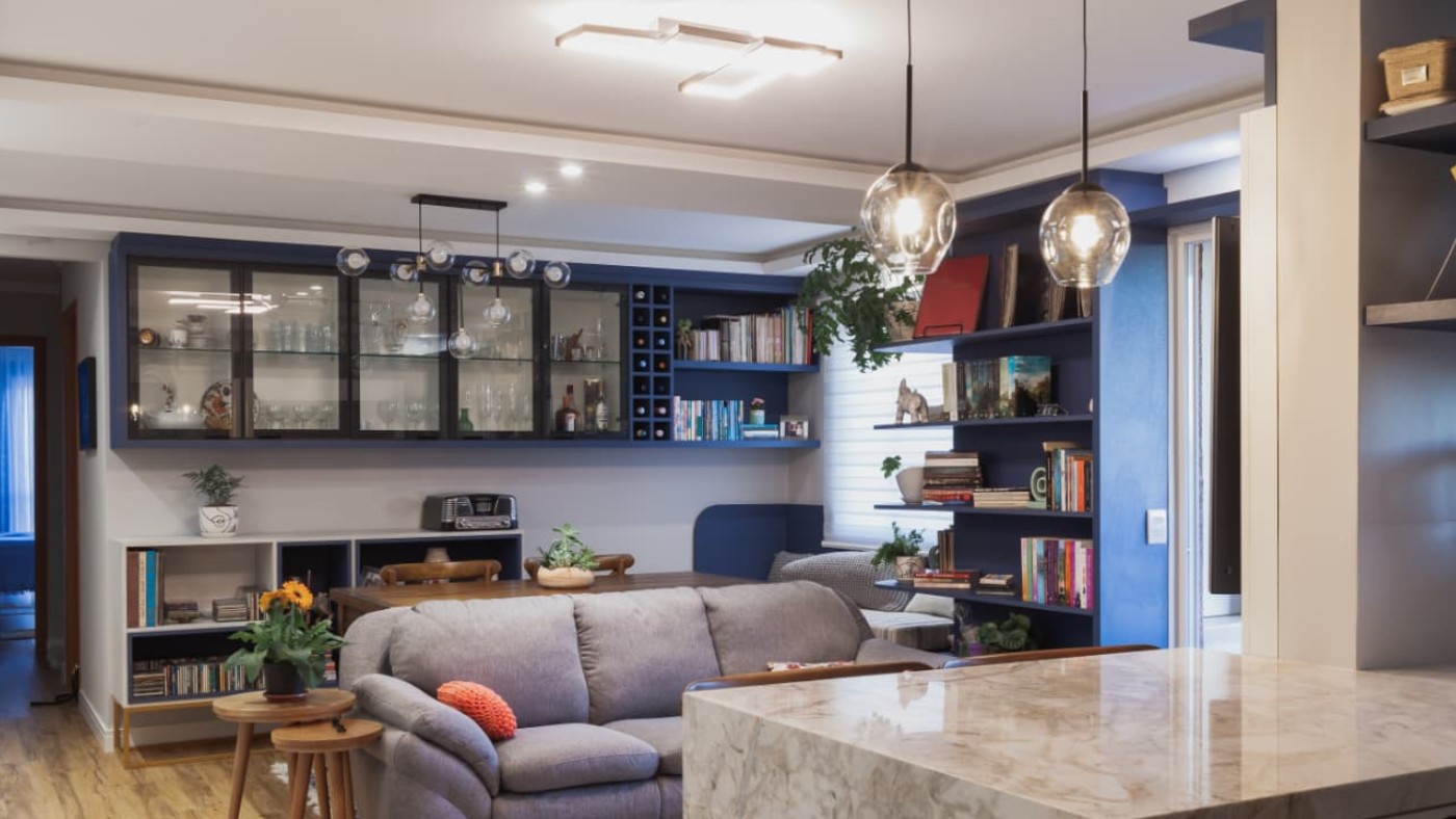 Cor em apartamentos compactos: veja como acertar na escolha