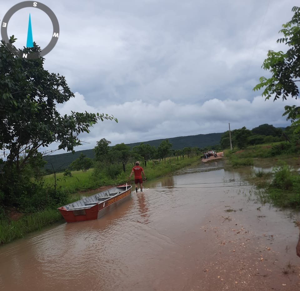 Alto Paraguai (MT) foi atingida por fortes chuvas
