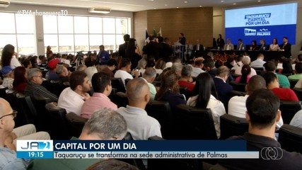 Taquaruçu se transforma na sede administrativa de Palmas