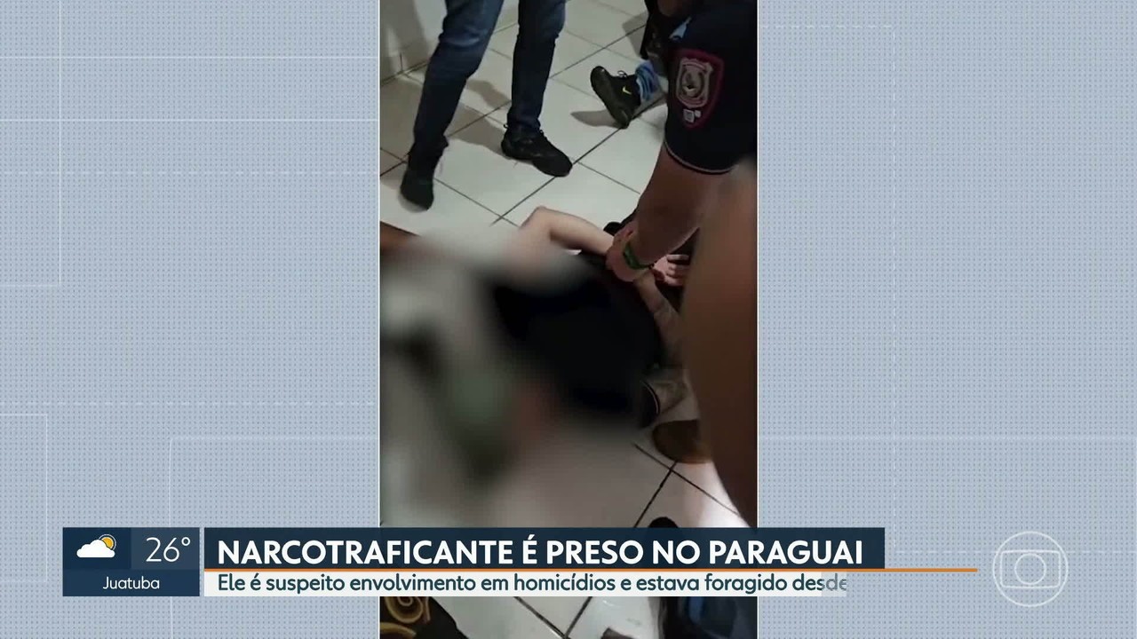 Narcotraficante que atuava em Minas e estava foragido desde 2019 é preso no Paraguai