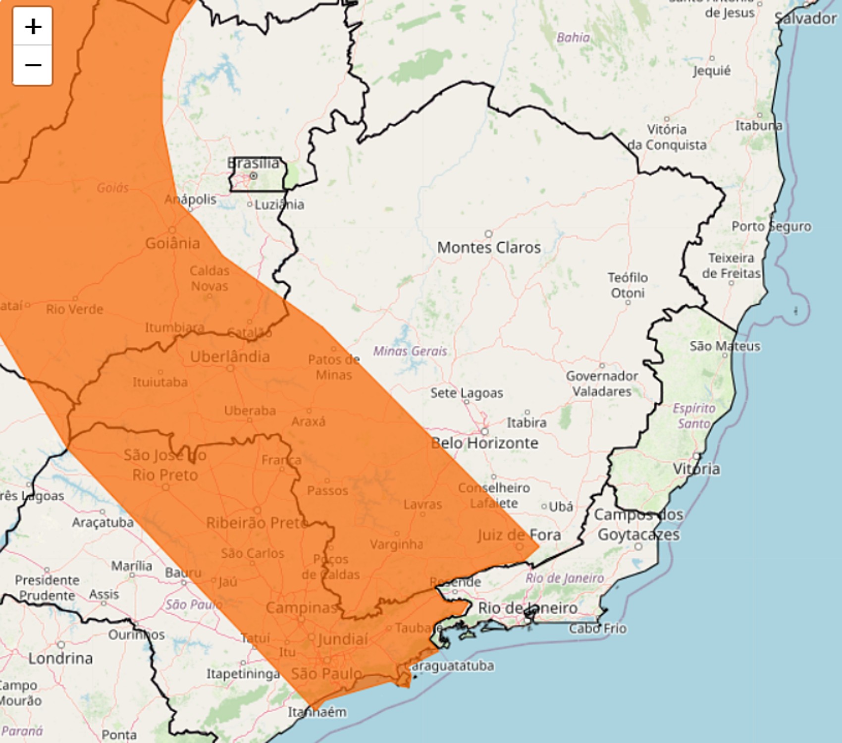 Inmet faz alerta para chuvas intensas e ventos até 100 km/h no Sul de Minas; veja recomendações