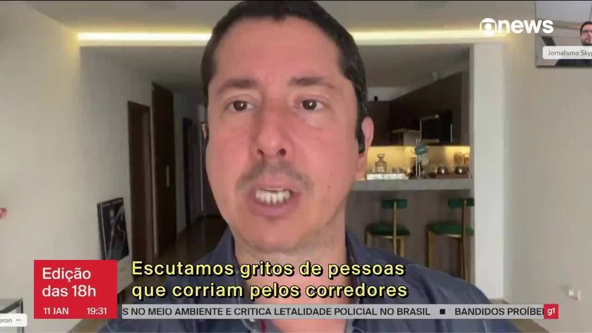 'Colocaram um explosivo no bolso do meu paletó', diz apresentador de TV feito refém ao vivo no Equador