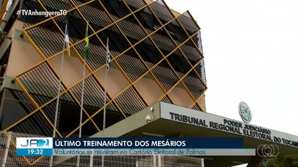 Veja como foi o último treinamento dos mesários que vão trabalhar nas eleições 2024