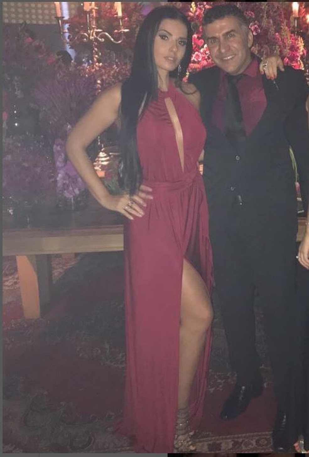 Eliziany Silva e Fernando Sastre de Andrade se relacionaram por mais de dez anos, segundo ela — Foto: Reprodução/Arquivo pessoal