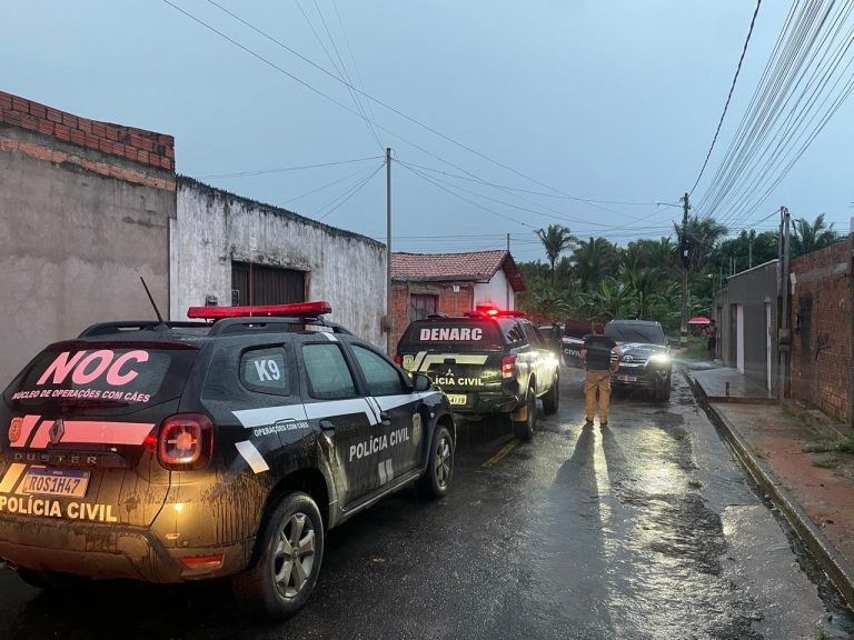 Polícia apreende maconha e cocaína durante operação de combate ao tráfico de drogas em Timon