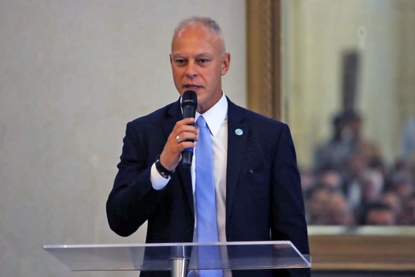 O secretário de Segurança Pública do RJ, delegado federal Victor Cesar Carvalho dos Santos — Foto: Rafael Nascimento/g1