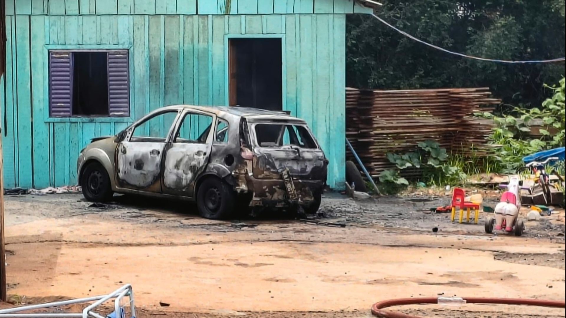 Criança de 10 anos morre baleada durante briga entre vizinhos em Nonoai; suspeito foi preso