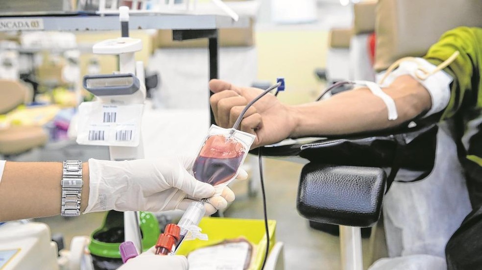 Hemoce chamou de "retrocesso" projeto que autoriza venda de plasma sanguíneo no Brasil — Foto: Saulo Roberto