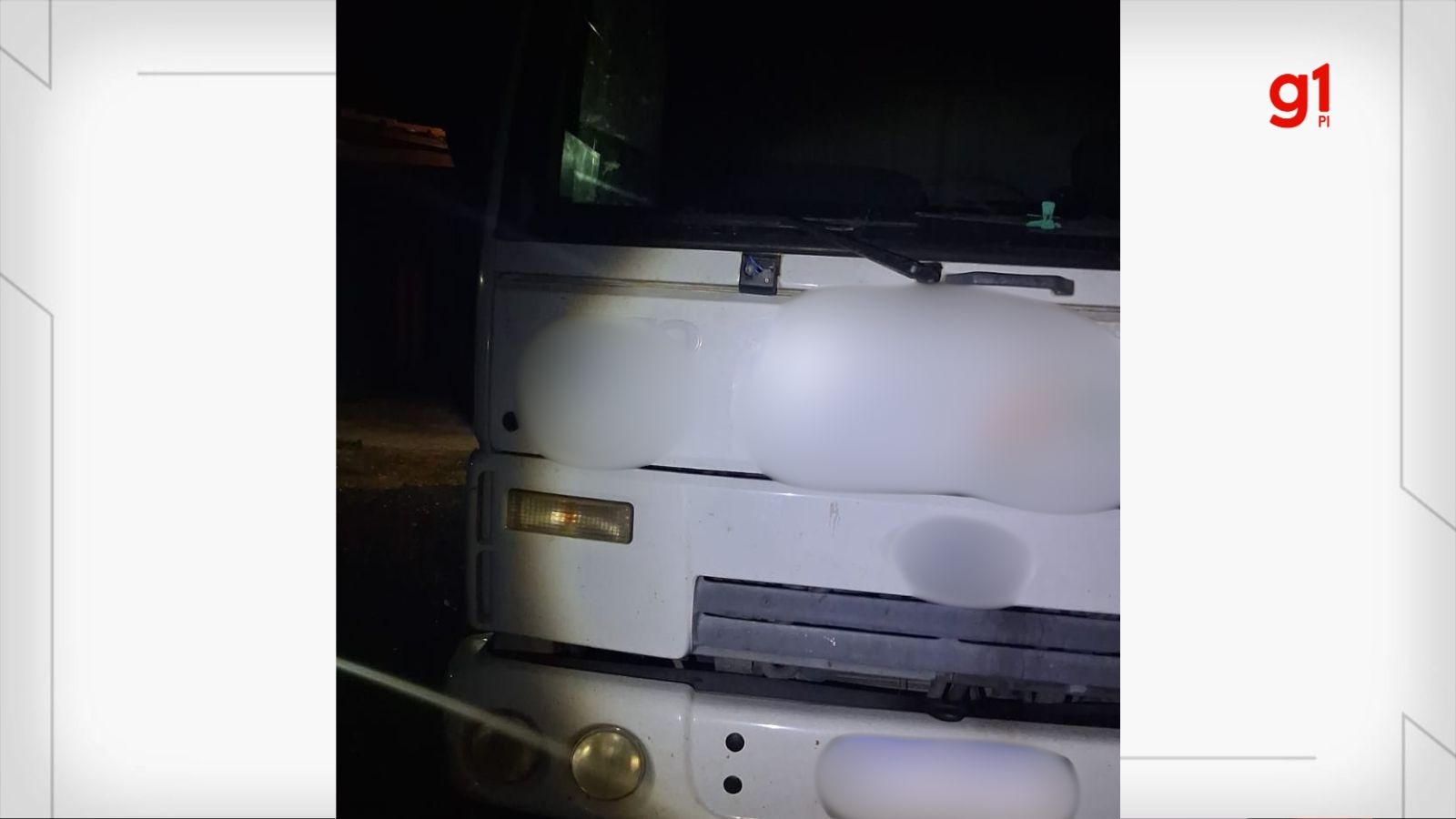 Homem morre atropelado por caminhão na PI-115; vítima estava cambaleando nas margens da pista, diz PM