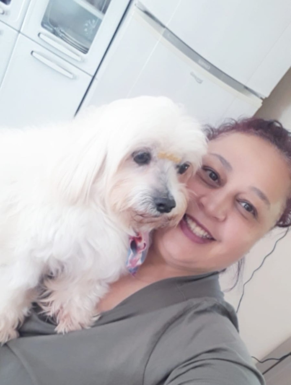 Maria Cristina, moradora de Paranapoema — Foto: Arquivo pessoal