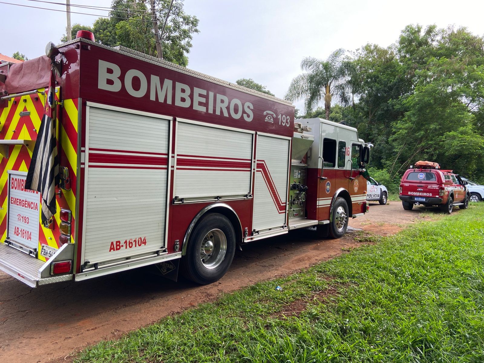 Bombeiros encontram corpo de jovem que tinha desaparecido na lagoa do Santa Rita em Piracicaba 