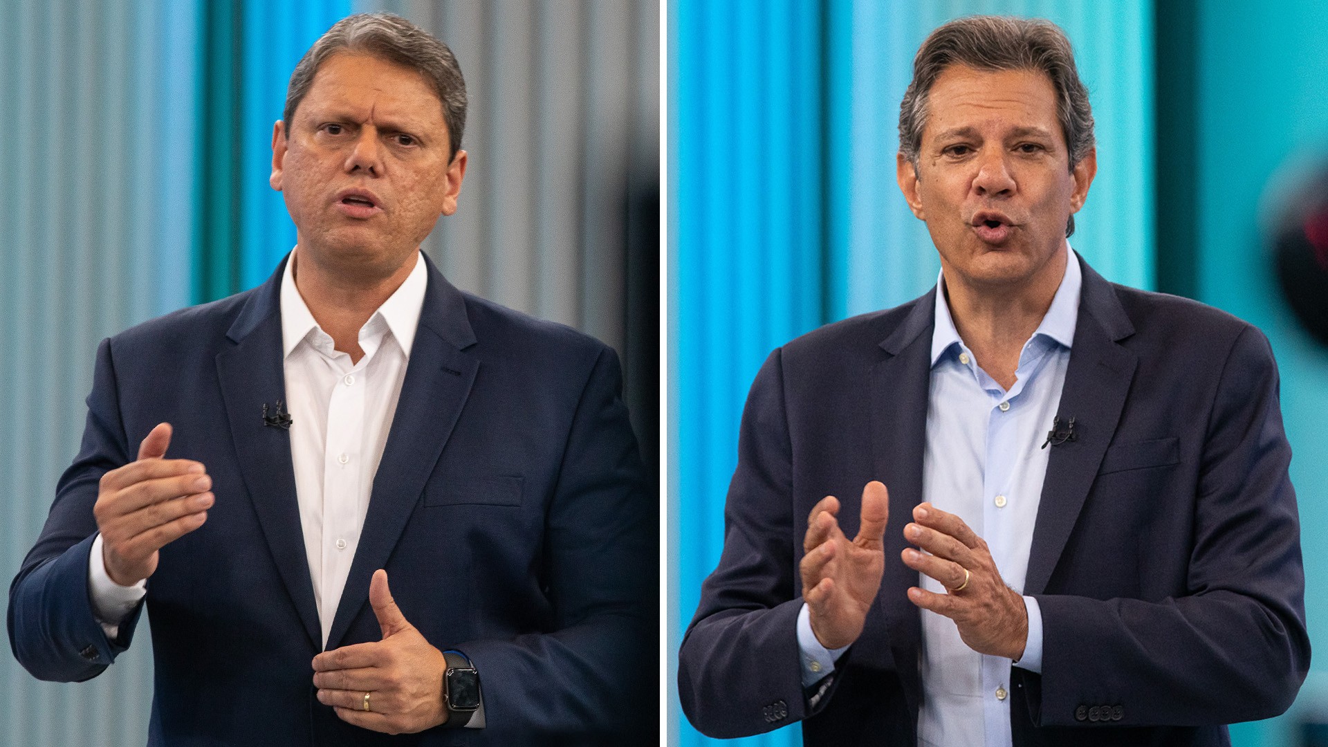 Desistências de Paulo Serra e Kataguiri desenham eleição inédita em SP com apenas Tarcísio e Haddad e pode ser resolvida no 1° turno