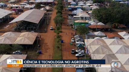 Estão abertas as inscrições para pavilhão de ciências e tecnologias na Agrotins 2026