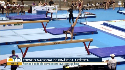 Torneio Nacional de Ginástica Artística é realizado em Palmas