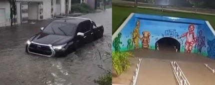 Chuvas fortes causam alagamentos no PA; enchentes deixaram bairros isolados em Bragança e Marabá