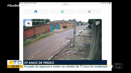 Acusado de espancar e matar idoso é condenado pela justiça