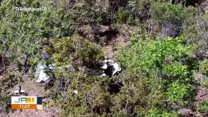 Duas pessoas morrem após avião cair na zona rural de Palmas