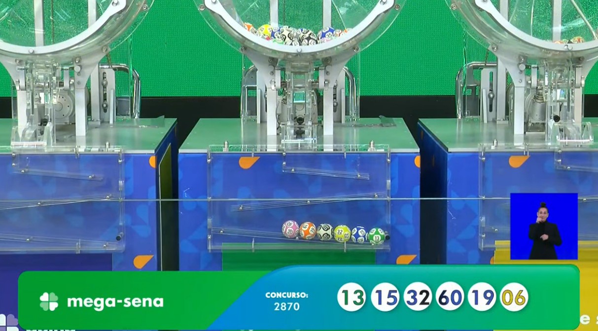 Mega-Sena, concurso 2.870: prêmio acumula e vai a R$ 40 milhões