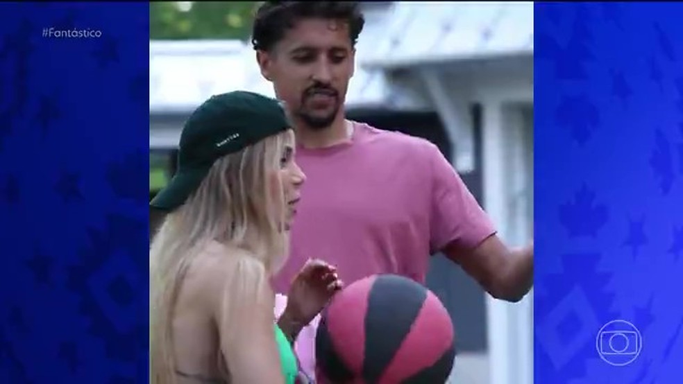 Esposa de Marquinhos relembra apoio após pênalti que eliminou Seleção na Copa do Catar — Foto: Reprodução/TV Globo