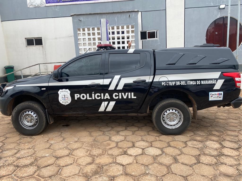 Homem denuncia falso roubo de carro na delegacia e acaba preso em Itinga do Maranhão