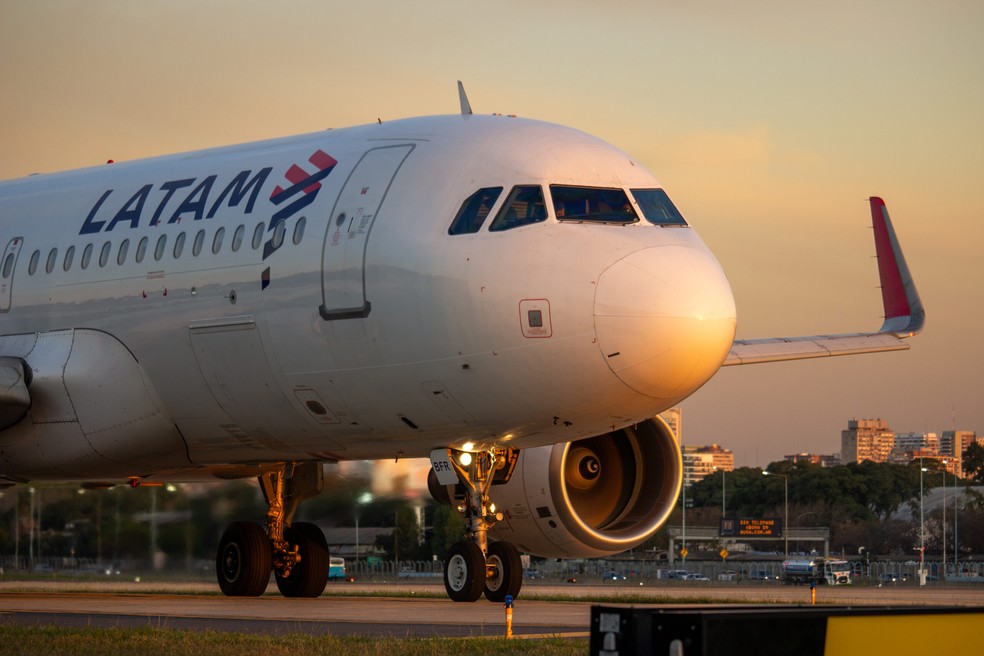 Fortaleza terá primeiro voo direto do Nordeste para Santiago, no Chile. — Foto: Latam/Divulgação
