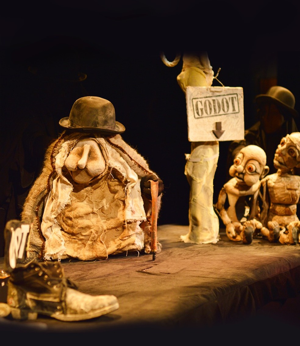 Espetáculo 'Hoje, Godot Não Vem' — Foto: Divulgação