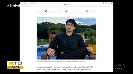 Fique por dentro dos assuntos em destaque do g1 Tocantins