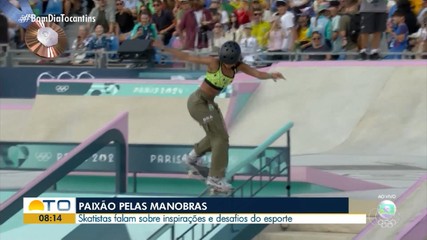 Skatistas falam sobre inspirações e desafio do esporte