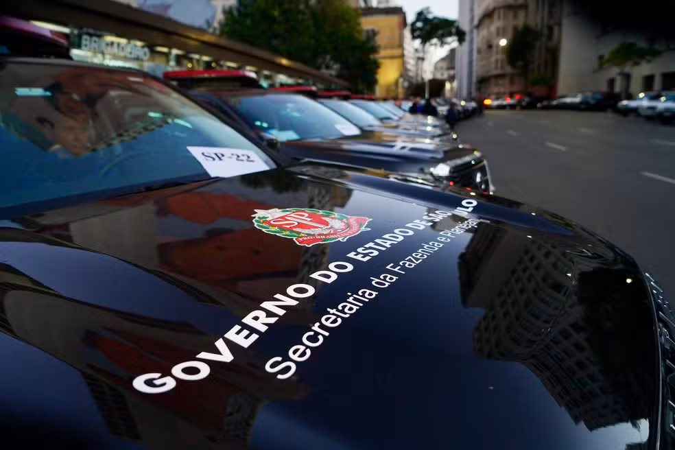 Viatura da Secretaria da Fazenda do Estado de São Paulo (Sefaz-SP), usada nas fiscalizações fazendárias. — Foto: Divulgação/GESP