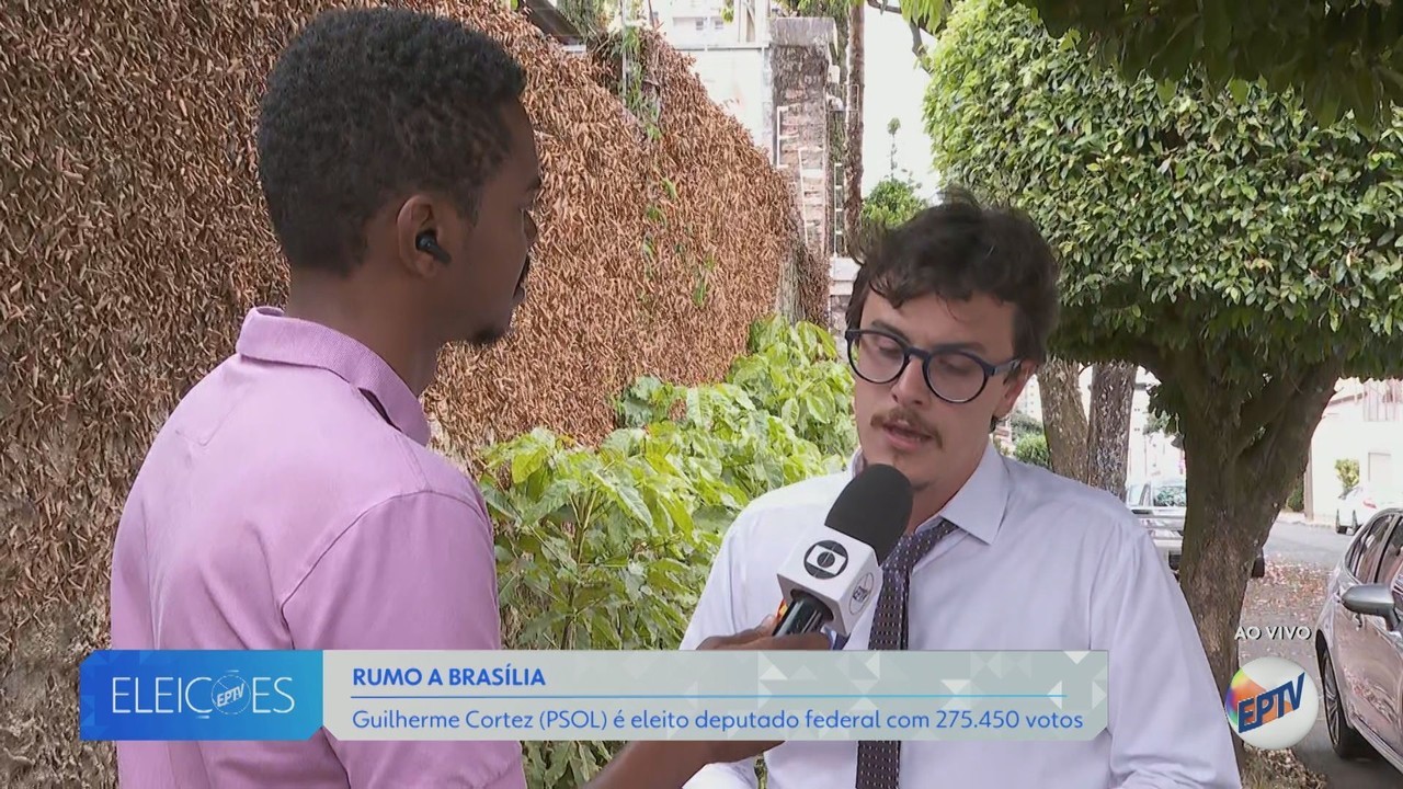 Deputado eleito, Guilherme Cortez (PSOL) diz que vai se empenhar para vitória de Lula no segundo turno
