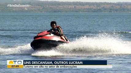 Tocantins registra alta no setor de embarcações aquáticas