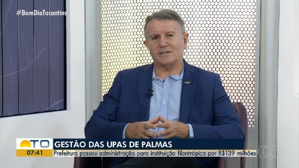 Prefeito de Palmas fala sobre administração das UPAs após terceirização