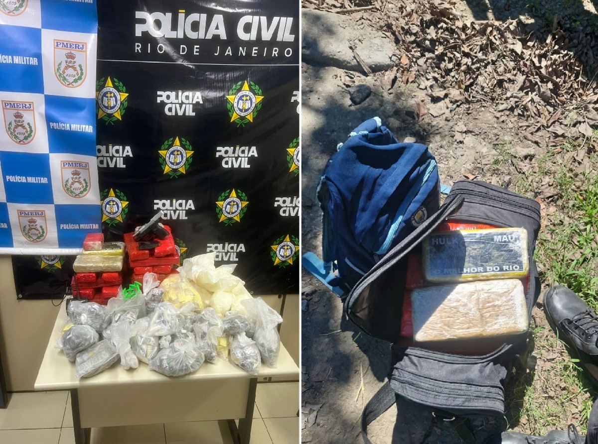 Dois homens são presos em operação contra o tráfico de drogas em Maricá 
