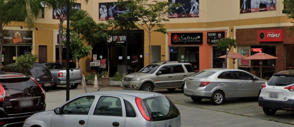 Centro comercial em SP onde MC Daniel foi agredido — Foto: Reprodução/Google Street View