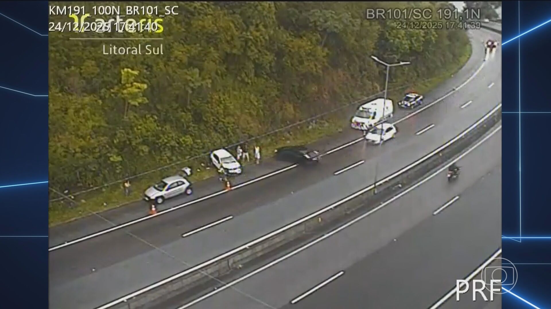 Brasil registra quase 2 mil acidentes em rodovias federais nos dias que antecederam Natal 