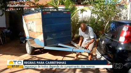 Entenda regras para usar as carretinhas em carros
