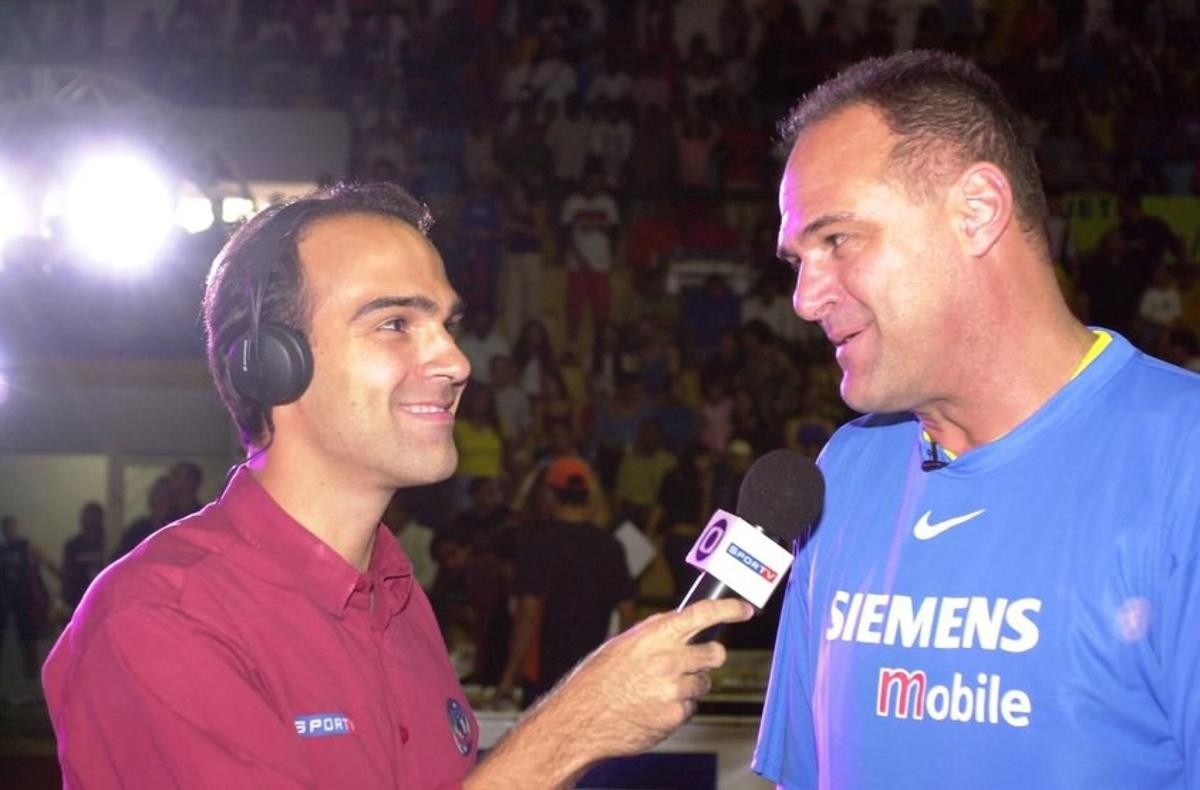 'Minha maior referência', diz Tadeu Schmidt sobre Oscar