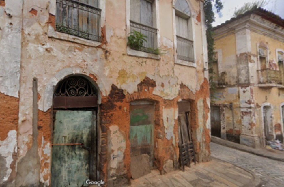 Patrimônio Cultural20 de Agosto de 2025 às 8h50 A pedido do MPF, Justiça condena proprietário a restaurar imóvel tombado no Centro Histórico de São Luís — Foto: Divulgação/ Google